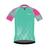 Custom Pro Jersey - Internationelles Celeste Blue with Pink Accents