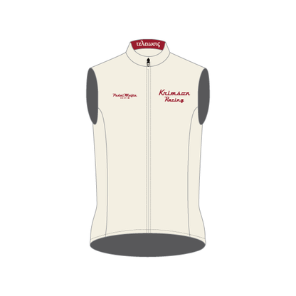 Custom Pro Vest - Krimson Racing Cream