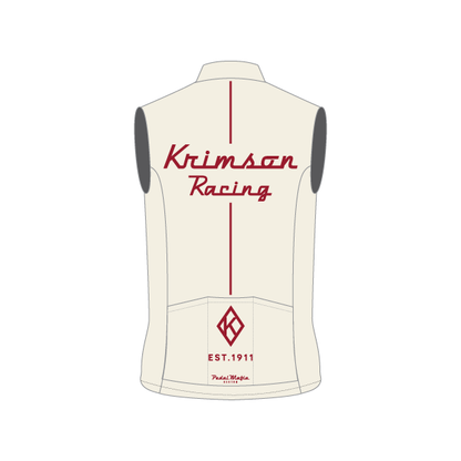 Custom Pro Vest - Krimson Racing Cream