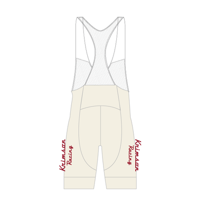 Custom Core Bib - Krimson Racing Cream