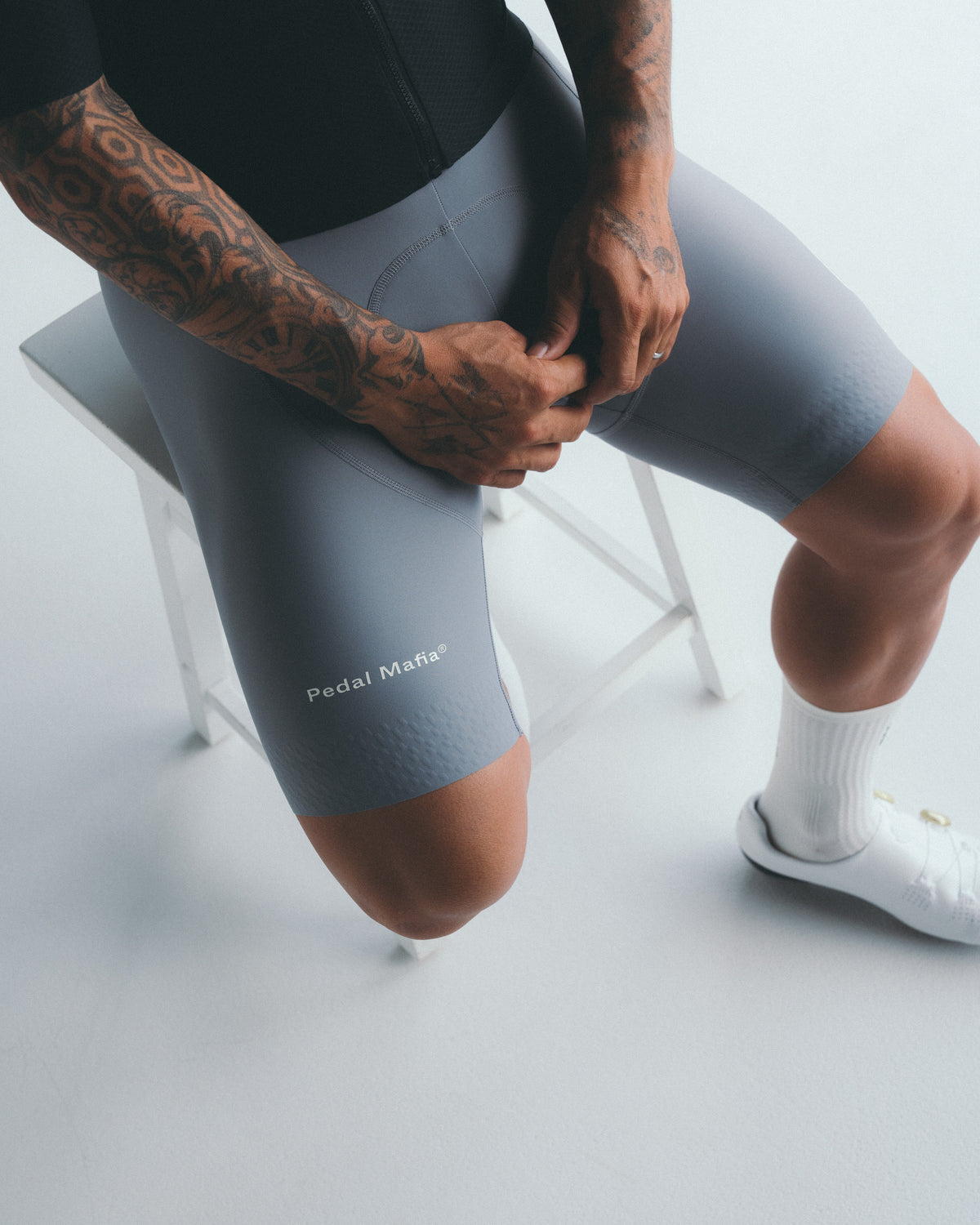 Men's Pro Bib - Caleb Ewan Grey