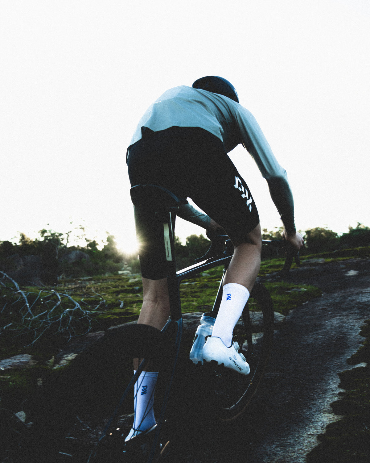 Men's Core Cargo Bib - Black/White