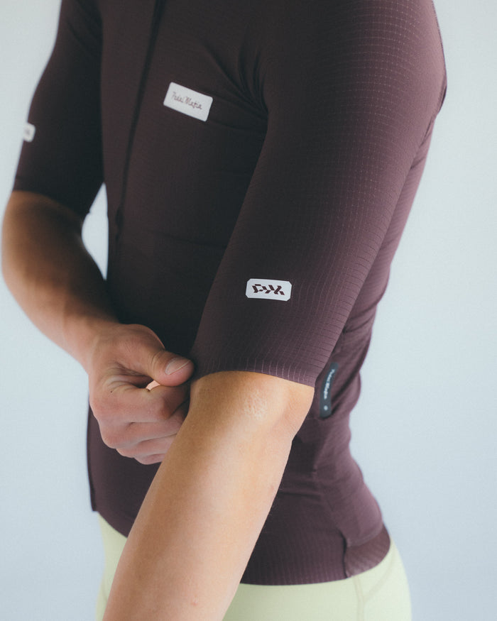 Men's Core Racing Jersey - Dark Maroon