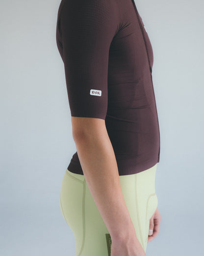 Men's Core Racing Jersey - Dark Maroon