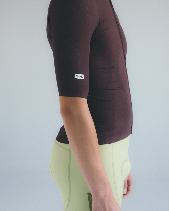 Men's Core Racing Jersey - Dark Maroon