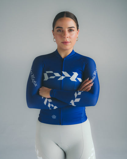 Women's Core Long Sleeve Jersey - Royal Blue