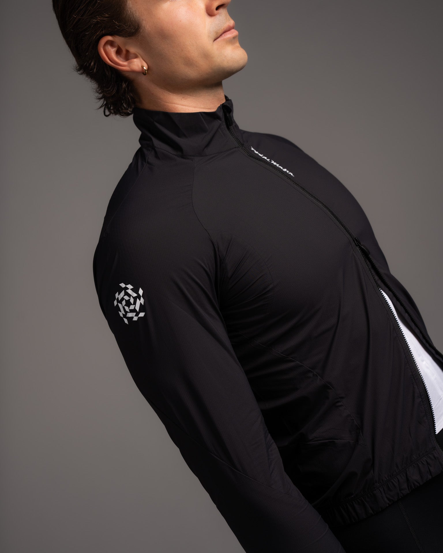 ウェア Pedal Mafia Mens Core Light Jacket Mens Core Light Cycling Jacket - Black | Pedal Mafia