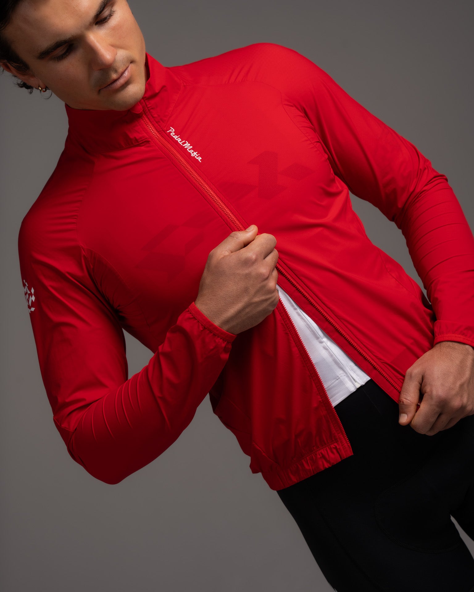 Core 360 Tacket Men's Core Light Jacket - Cherry | Pedal Mafia