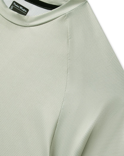Core Cargo Long Sleeve Tech T-Shirt  - Chalk Stone