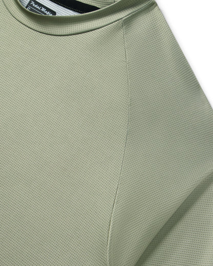 Core Cargo Long Sleeve Tech T-Shirt  - Iron