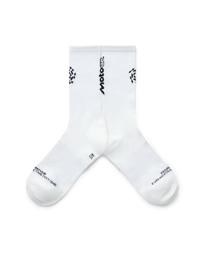 Core Sock - MotoGP White
