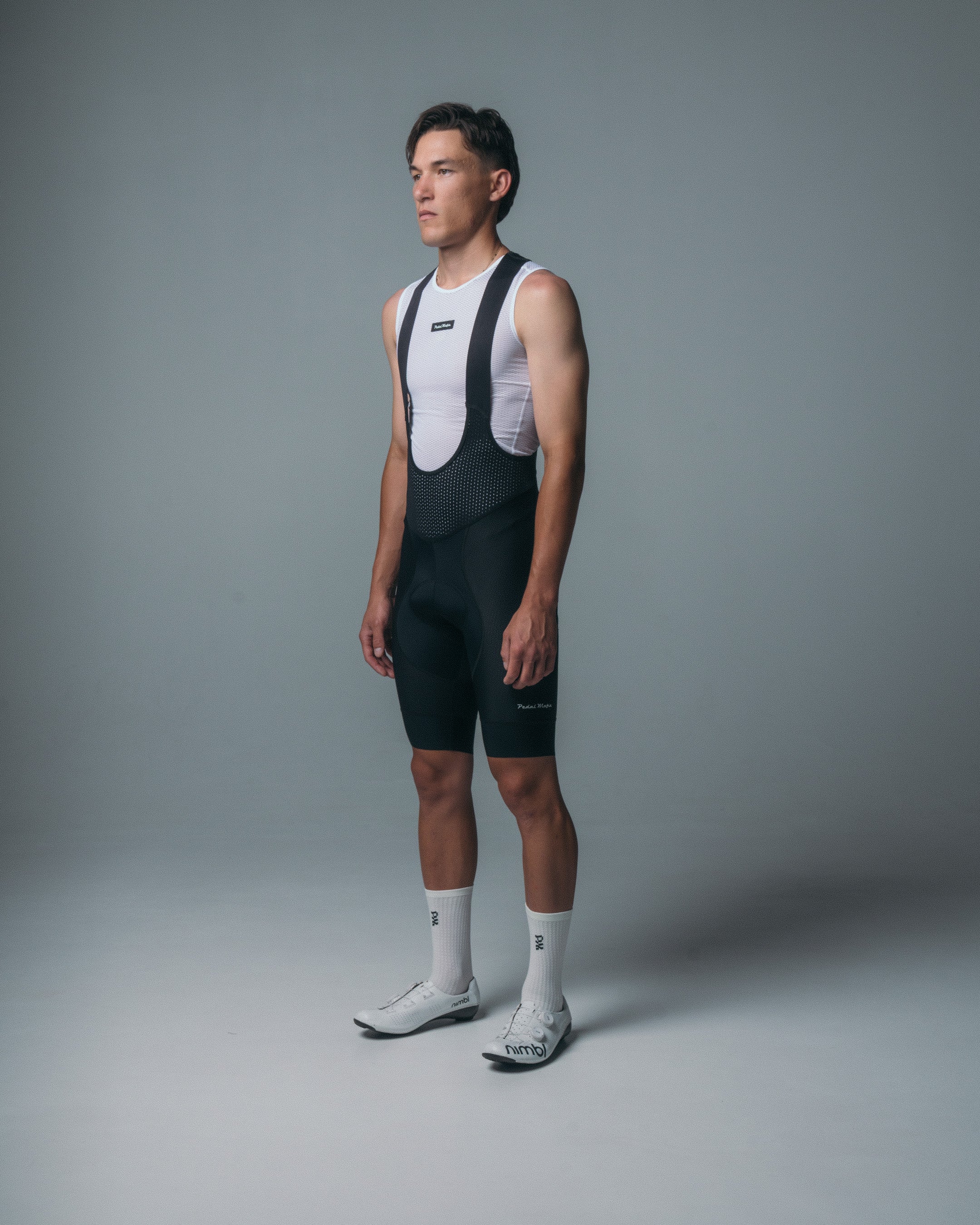 Men's Pro Delta Bibshort - Black | Pedal Mafia