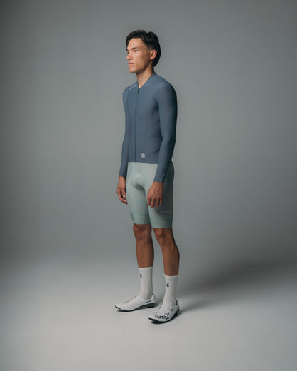 Men's Pro Delta Long Sleeve Jersey - Dark Blue Steel