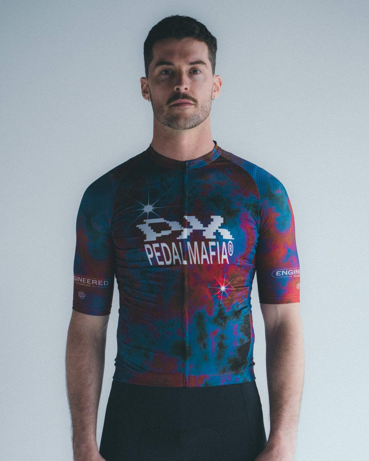 Men's Core Jersey - Dusk Blue/Red