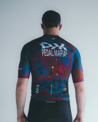 Men's Core Jersey - Dusk Blue/Red