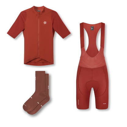 Men's Pro Cycling Bundle - Terracotta