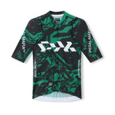 Women's Pro Race Jersey - Glitch Flow Shadow Green