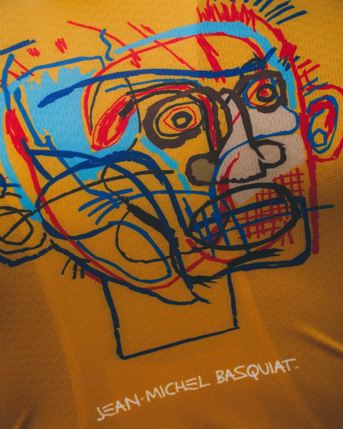 Men's Core Jersey - Jean-Michel Basquiat Gold