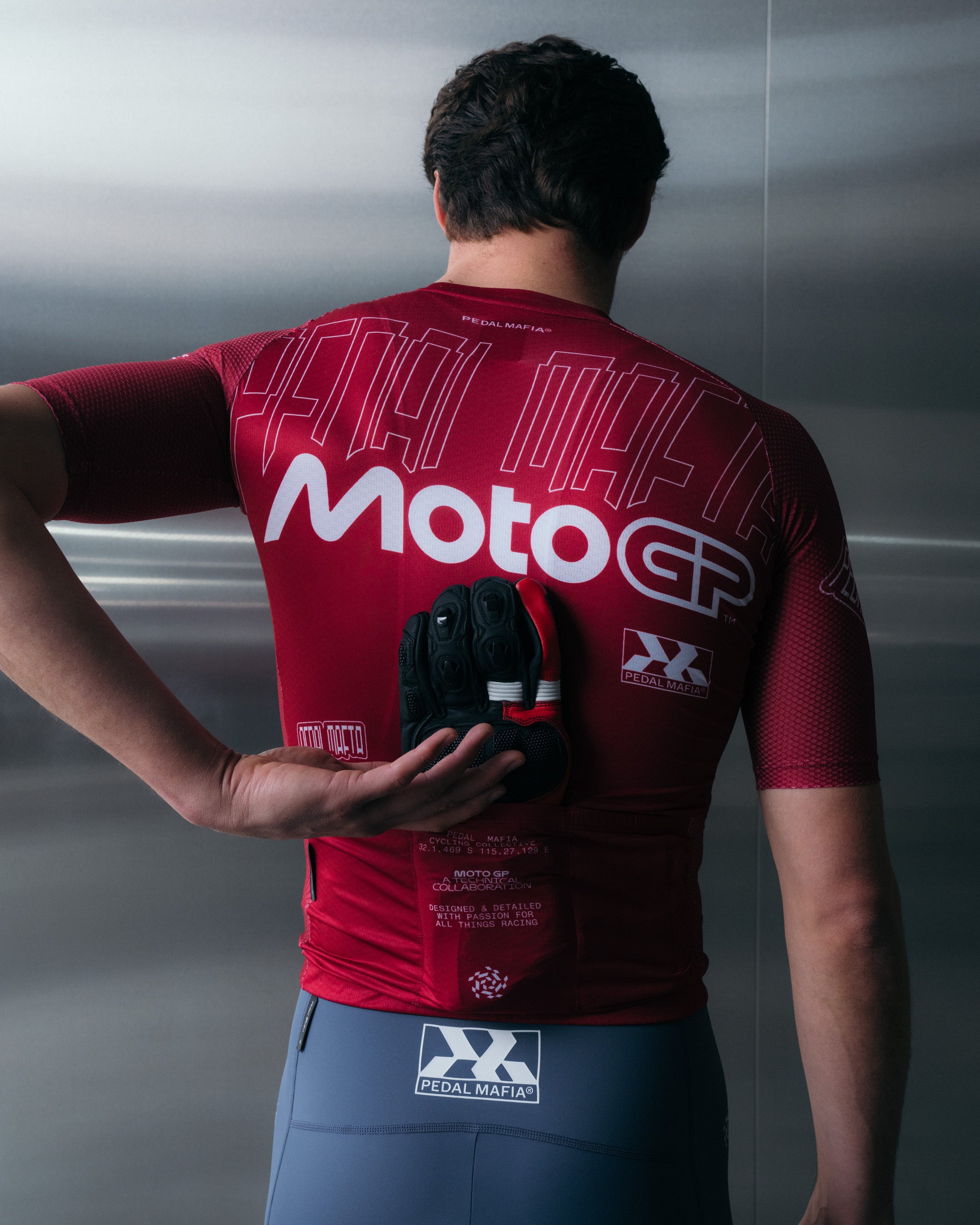 Men's MotoGP Cycling Bundle - Red / Grey | Pedal Mafia