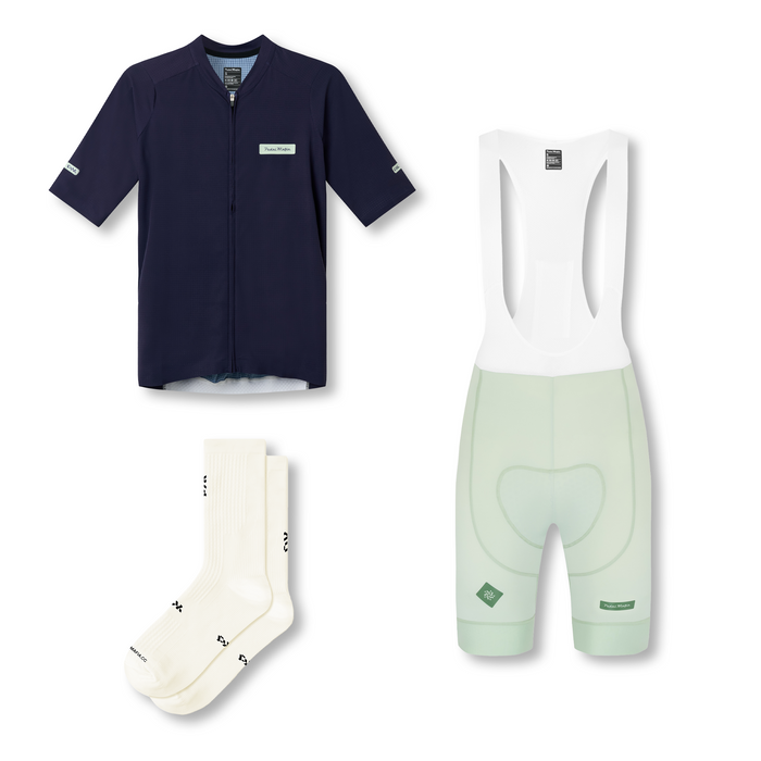 Men's Core Racing Cycling Bundle - Purple/Sea Foam