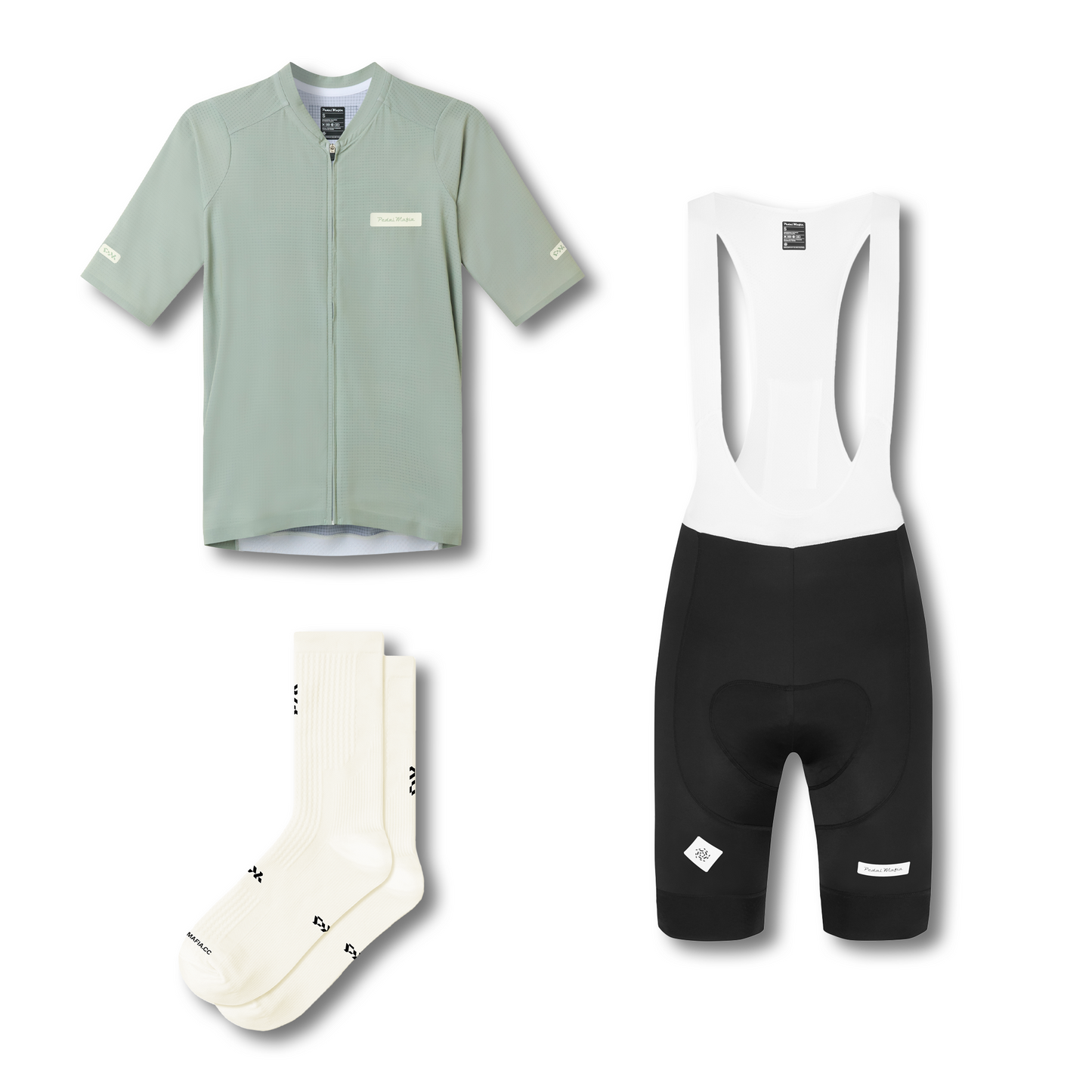 Men's Core Racing Cycling Bundle - Stone/Black