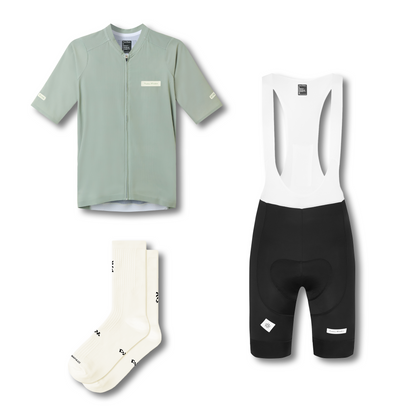 Men's Core Racing Cycling Bundle - Stone/Black
