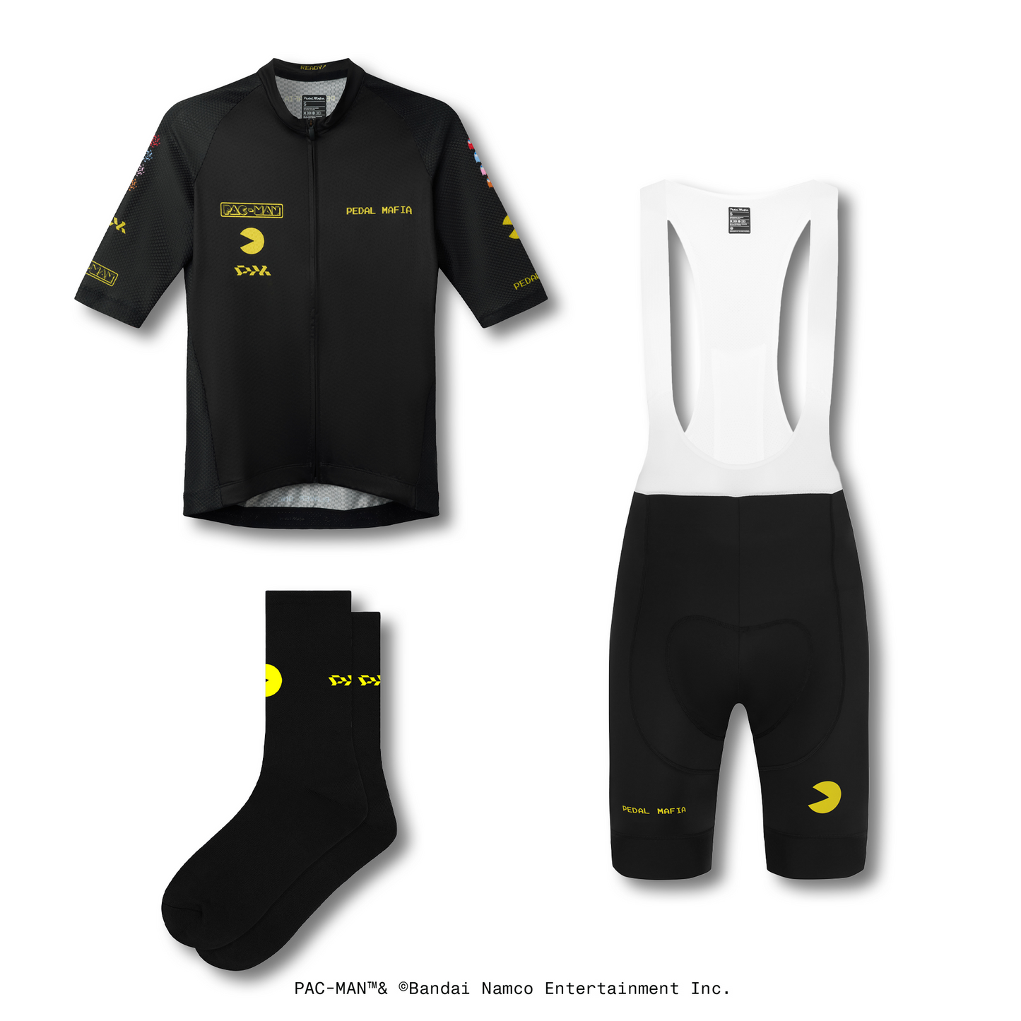 Men's PAC-MAN Cycling Bundle - Black