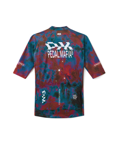 Men's Core Jersey - Dusk Blue/Red
