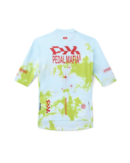 Men's Core Jersey - Dusk Yellow/Blue/White
