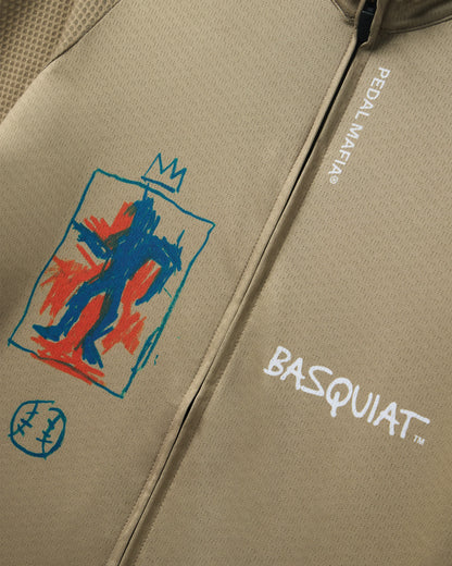 Men's Core Jersey - Jean-Michel Basquiat Tan