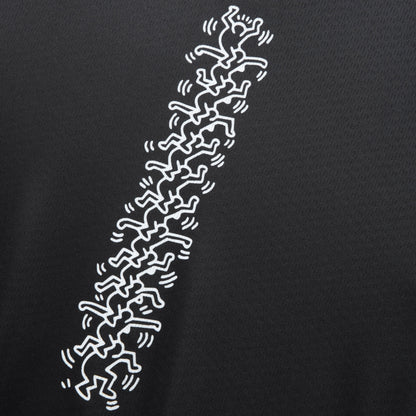 Men's Core Jersey - Keith Haring x PM Black