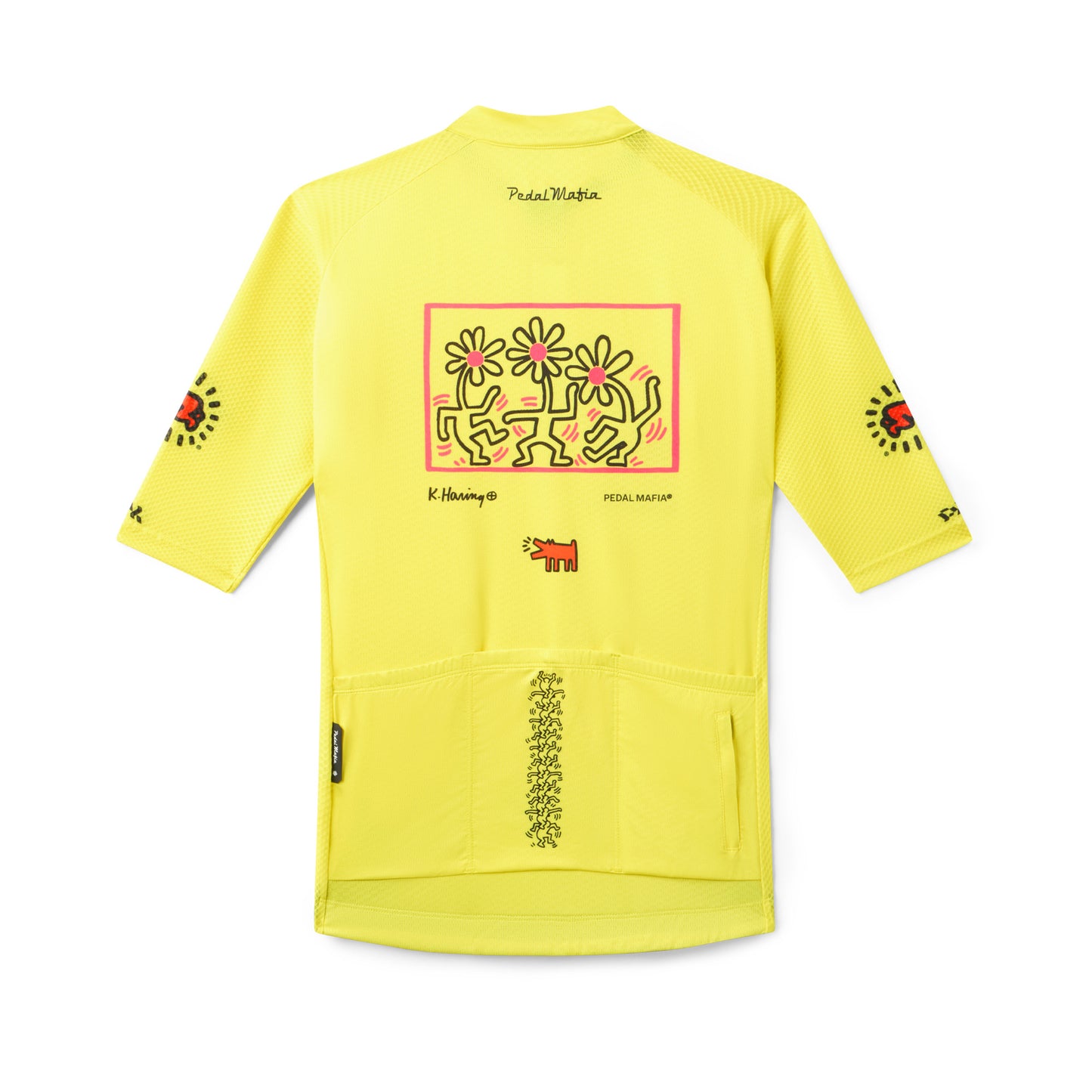 Men's Core Jersey - Keith Haring x PM Yellow