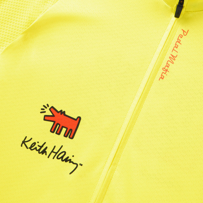 Men's Core Jersey - Keith Haring x PM Yellow
