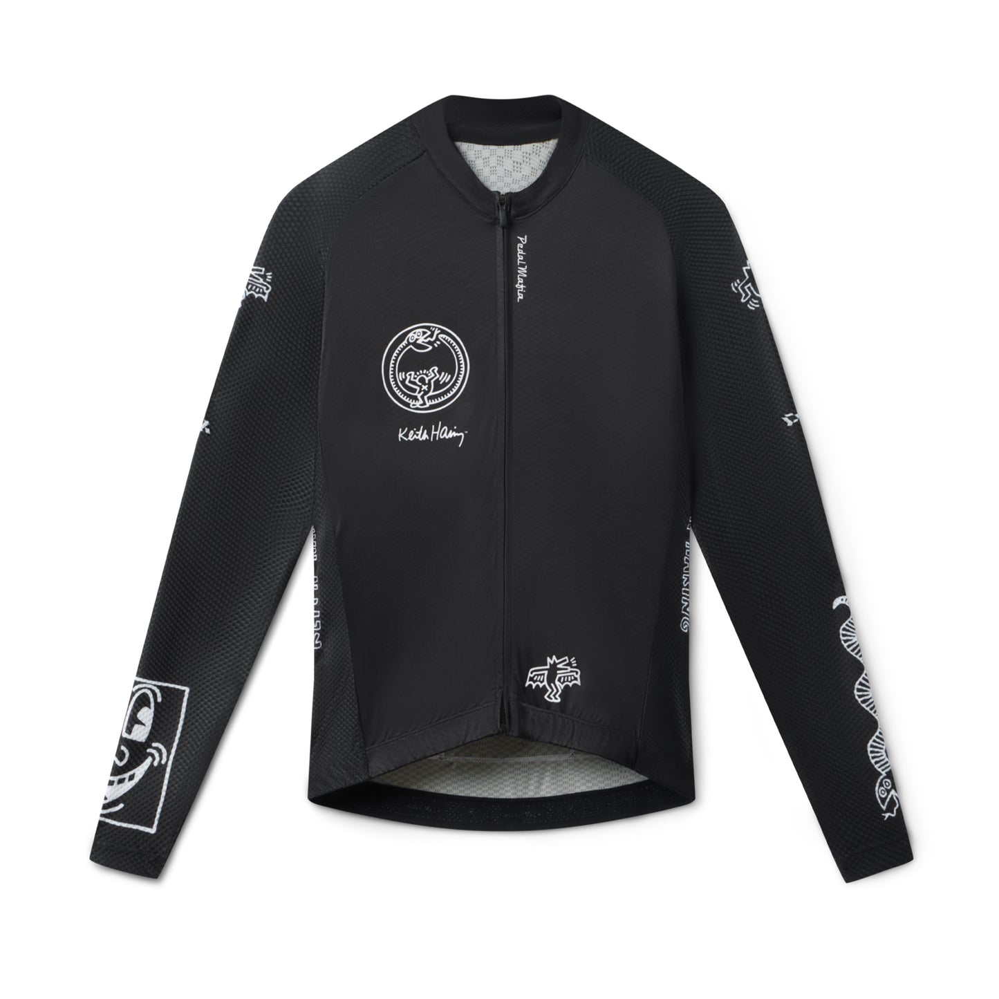 Men's Core Long Sleeve Jersey - Keith Haring x PM Black
