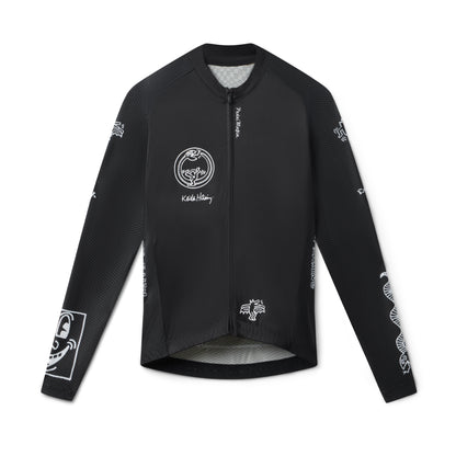 Men's Core Long Sleeve Jersey - Keith Haring x PM Black