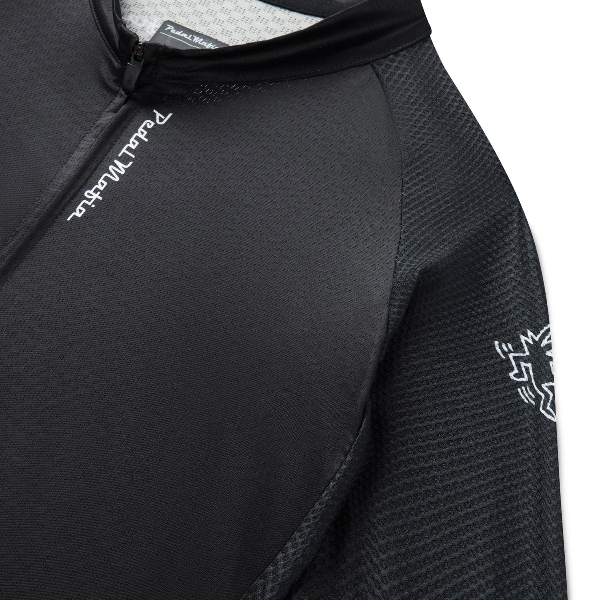 Men's Core Long Sleeve Jersey - Keith Haring x PM Black