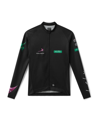 Men's Core Long Sleeve Jersey - Kenny Scharf Black