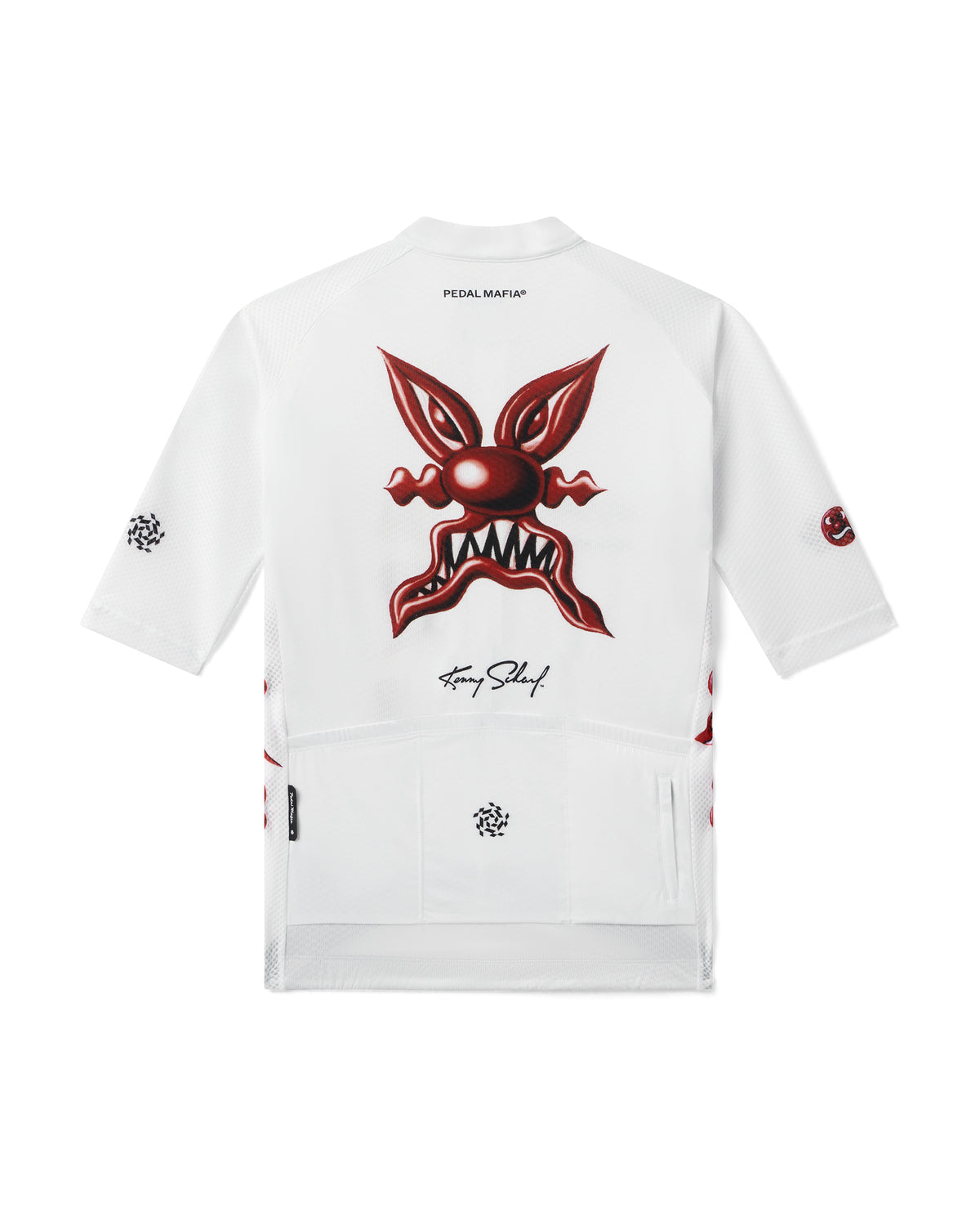 Men's Core Jersey - Kenny Scharf White