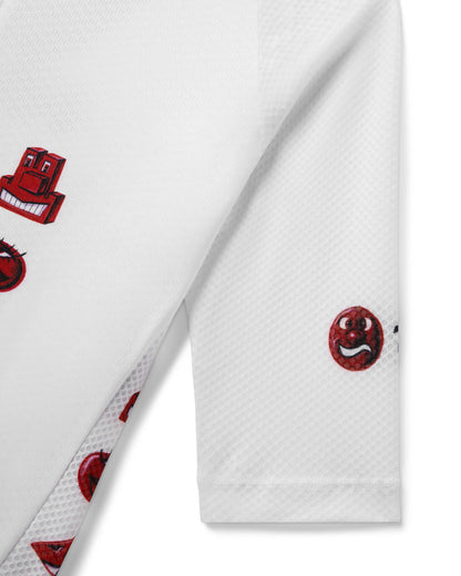 Men's Core Jersey - Kenny Scharf White