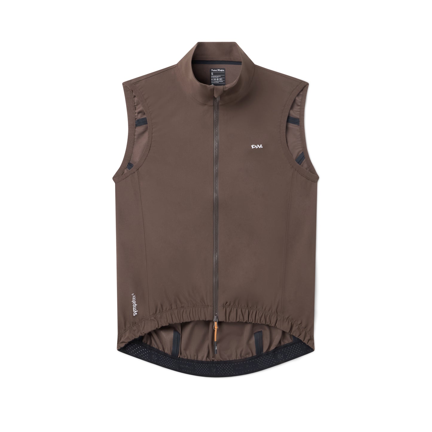 Men's Pro Sympatex Heavy Rain Vest - Brown