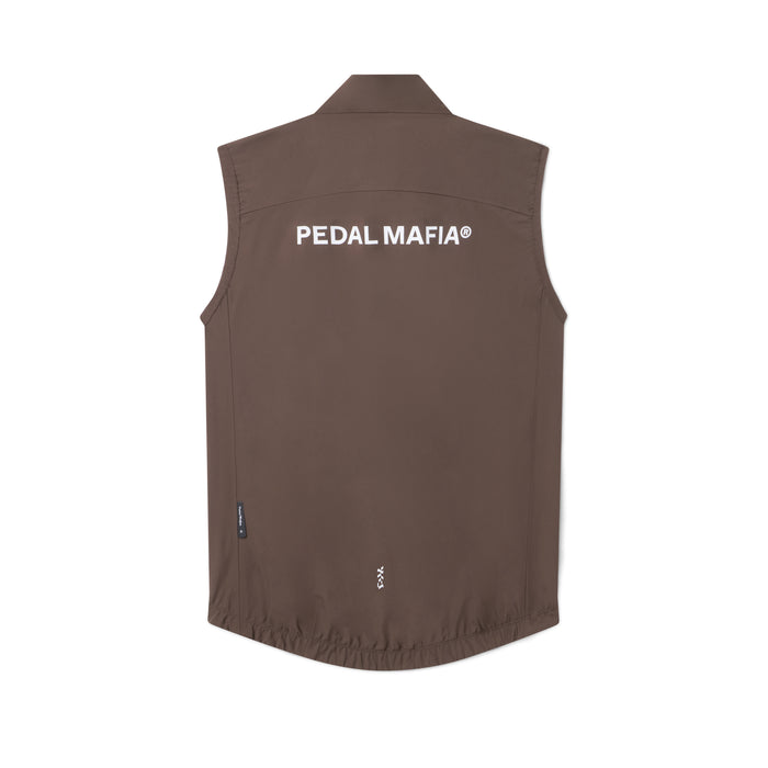 Men's Pro Sympatex Heavy Rain Vest - Brown