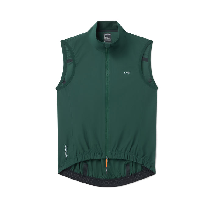 Men's Pro Sympatex Heavy Rain Vest - Green
