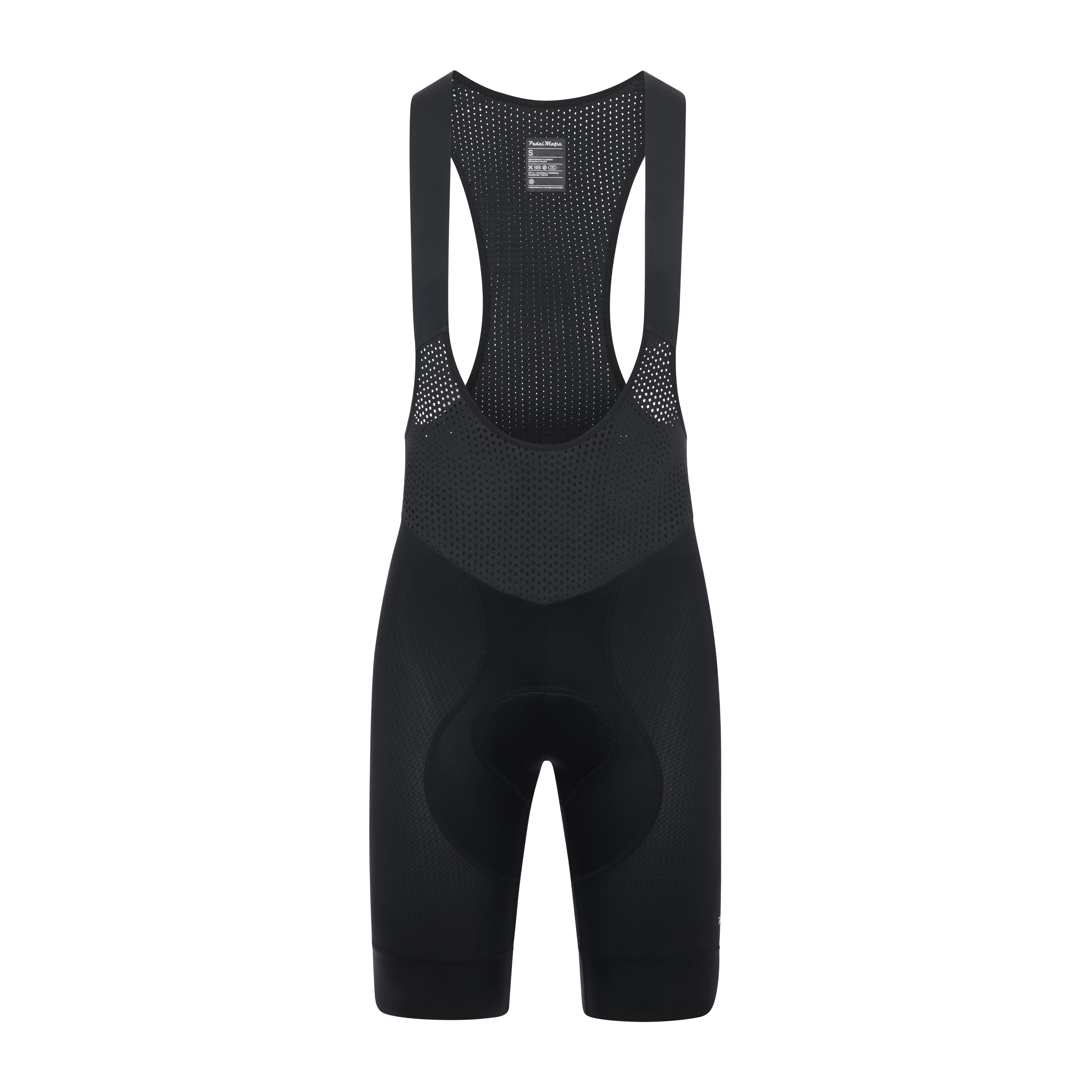 Men's Pro Delta Bibshort - Black | Pedal Mafia