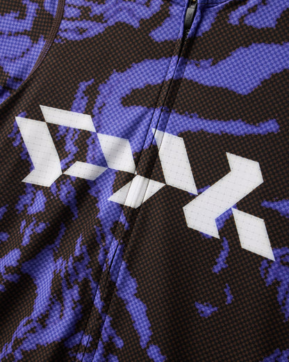 Men's Pro Race Jersey - Glitch Flow Blue Shift