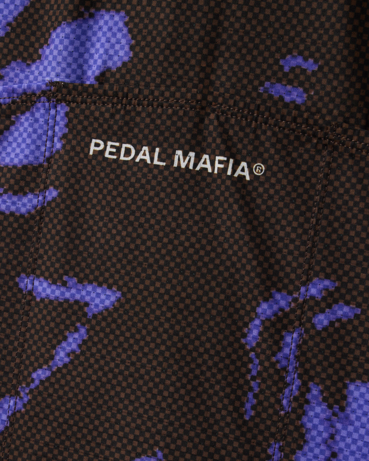 Men's Pro Race Jersey - Glitch Flow Blue Shift