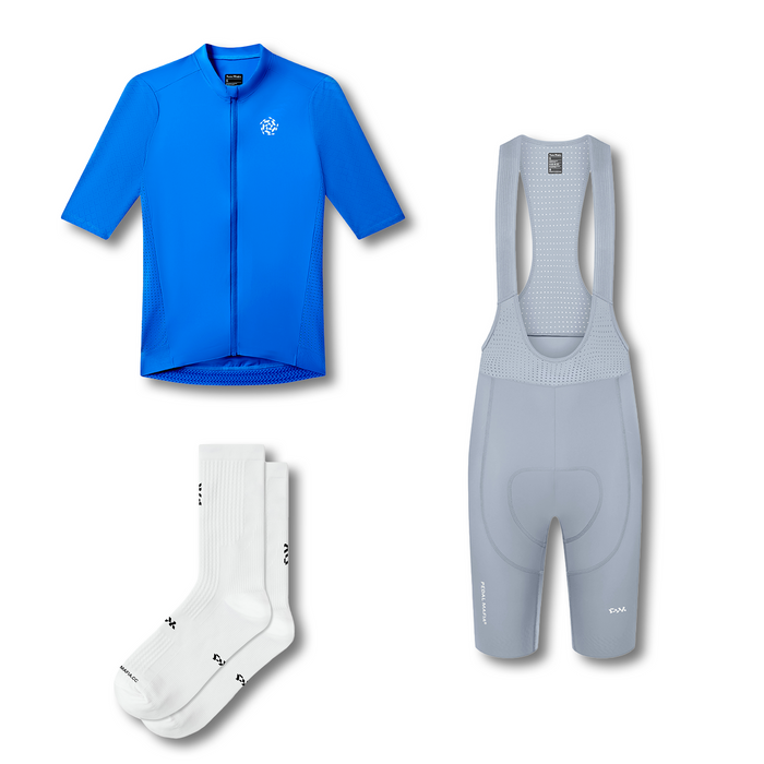 Men's Pro Cycling Bundle - Royal Blue / Grey