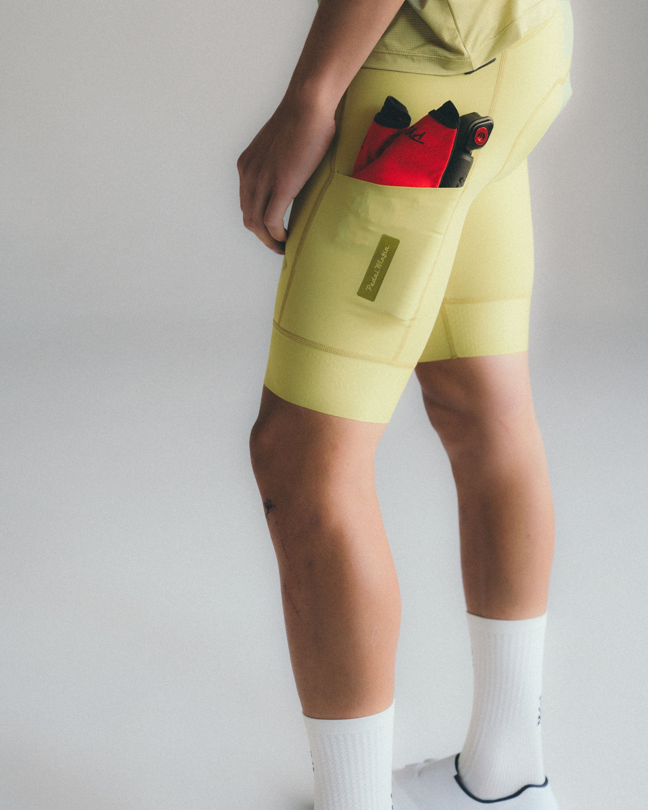 Men's Core Cargo Bib - Tan | Pedal Mafia