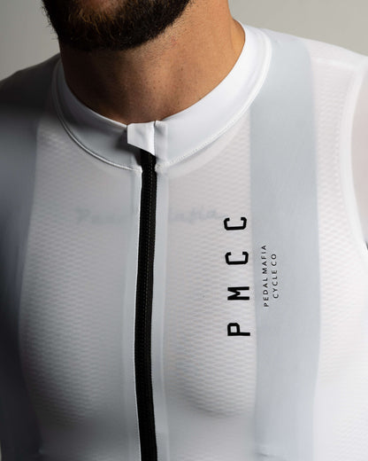 Pedal Mafia, Cycling Jersey, White, PMCC