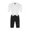Men's Pro Race Suit Black - White