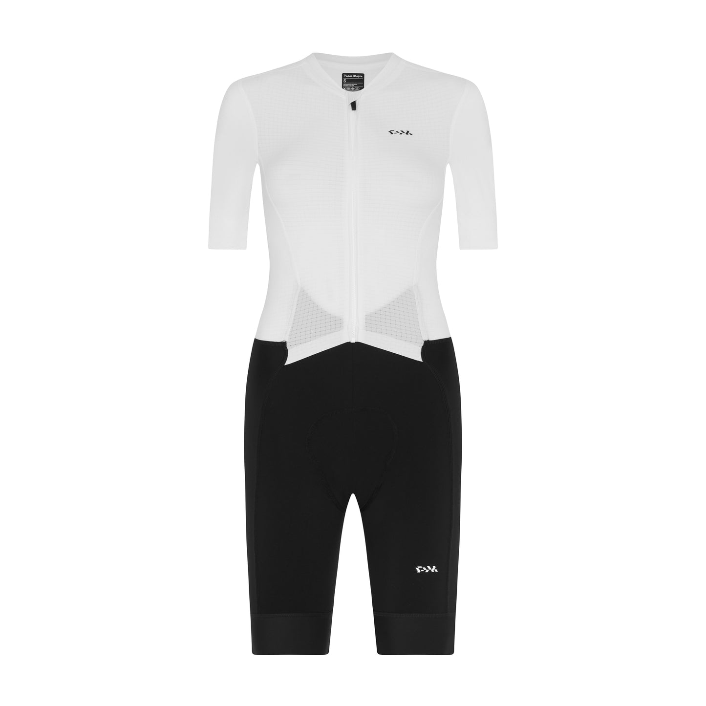 Women's Pro Race Suit Black - White